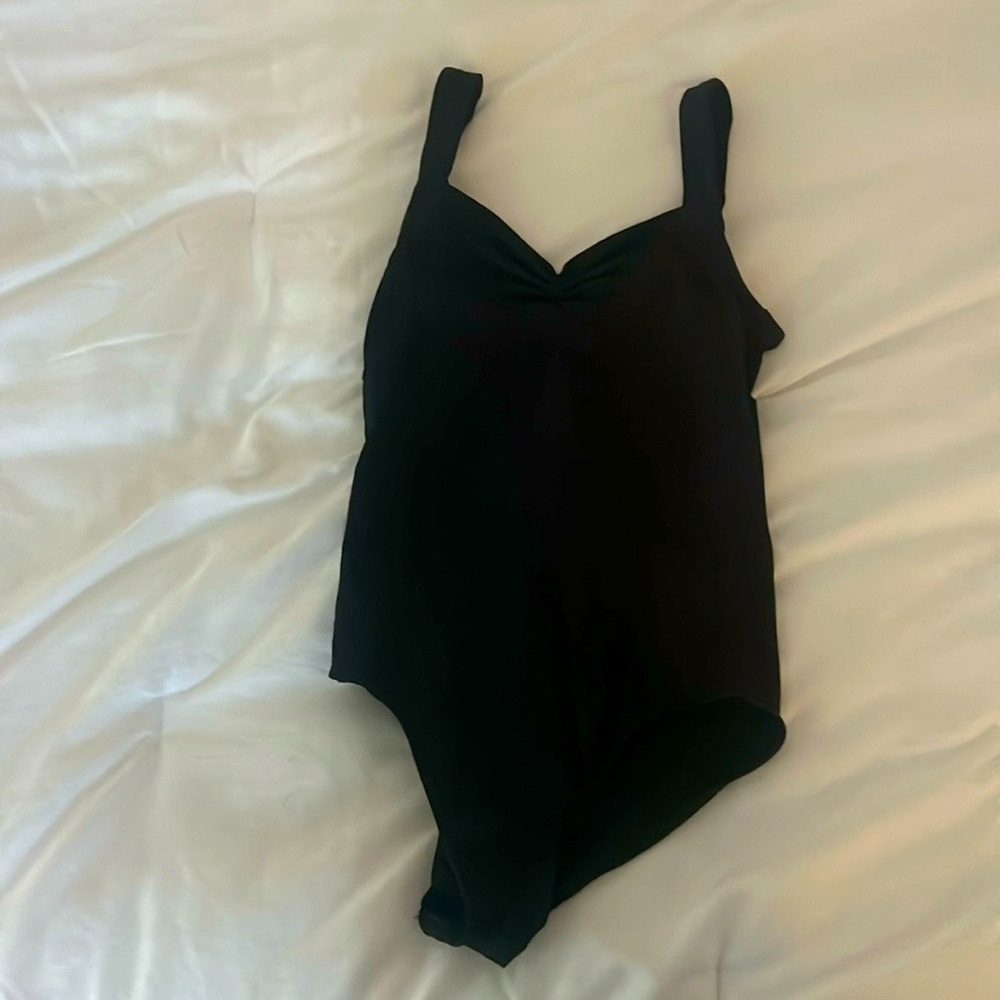 Claudia Dean Black Leotard
